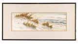Beach" - 1985 by Nancy Tuttle May, watercolor on paper, sold Feb 2026