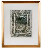Eupatorium Ridge" - late 20th century by Jay Pfeil, etching on paper, sold Feb 2026