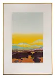 View Near Afton" - 1979 by Victor Huggins, lithograph in colors on paper, sold Feb 2026