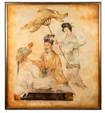 Untitled - late 20th century by Helen Hatch Means, oil on canvas, sold Feb 2026