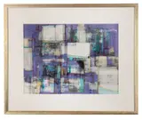 Mellow March by Joe H. Cox, watercolor and ink on paper, sold Feb 2026