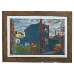 Untitled by Roswell Weidner, Oil on canvas, sold Nov 2022