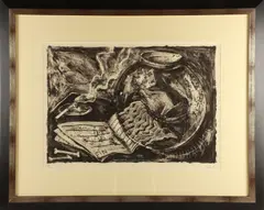 Bodegon con Pecera by Miquel Barceló, lithograph on paper, sold Mar 2024