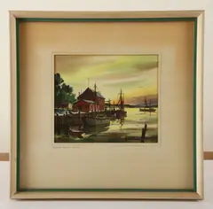 Untitled by John Cuthbert Hare, watercolor, sold Apr 2024