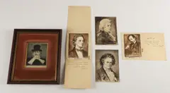 also known as Gyula Komjaty by Julius Komjáti, ink and watercolor, sold Apr 2024