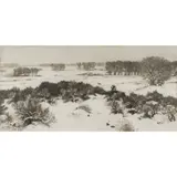 Untitled by Gene Kloss, etching, sold Apr 2022