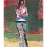 A Ring in Autumn by Kim Frohsin, 1998, monotype, sold Apr 2022