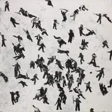 Seventy Nine Men by Christopher Brown, 1991, etching, sold Apr 2022