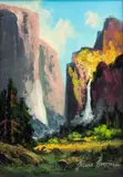 Untitled by Heinie Hartwig, oil on masonite with arts and crafts tilt frame stand, sold Apr 2022