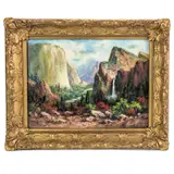 Untitled by Heinie Hartwig, oil on masonite, sold Apr 2022