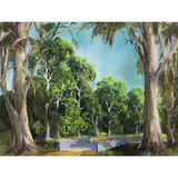 Landscape with Eucalyptus by George Demont Otis, pastel on paper, sold Apr 2022