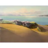 Untitled by Willard Worden, oil on photograph laid down on paper mounted on board, sold Apr 2022