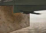Bridge and Raven, 1993 by Alex Colville, 1993, serigraph, sold May 2026