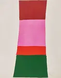 Nice Pink, 1965 by Jack Bush, 1965, colour serigraph, sold May 2026