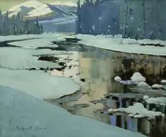 On the High Bow, 1975 by Robert Genn, 1975, oil on canvas, sold Jun 2026