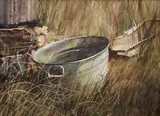 Field Still Life, 1982 by Alice Cowan, 1982, watercolour on paper, sold Jun 2026