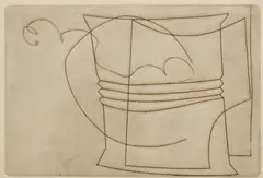 Aegean II, 1969 by Ben Nicholson, 1969, etching, sold Jun 2026