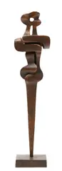 Antigone Study, 1964 by Sorel Etrog, 1964, bronze, sold Jun 2026