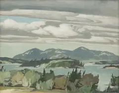 Bay of Islands, Cloche Hills, circa 1966, circa 1966 by A. J. Casson, circa 1966, oil on board, sold Jun 2026