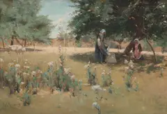 Pouldu by Margaret Campbell MacPherson, oil on canvas, sold Jun 2026