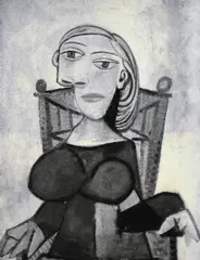 (École espagnole) by Pablo Picasso, lithograph, sold Aug 2021