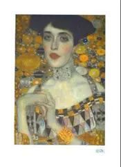 (École autrichienne) by Gustav Klimt, lithograph, sold Aug 2021