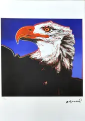 (École américaine) by Andy Warhol, lithograph, sold Aug 2021
