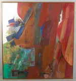 Untitled by Jack Wolfe, Oil on Canvas, sold Jun 2024