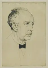 Untitled by Richard Strauss, Etching Framed 22''x16.5'', sold Jul 2023