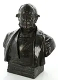 Untitled by John Adams-Acton, 1885, bronze bust, sold May 2023