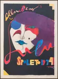 Alban Berg's Lulu; Spoleto 1974 by Richard Lindner, lithograph for original poster, sold Jan 2024