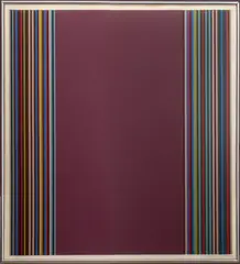 Untitled by Gene Davis, 1980, Screenprint in Colors, sold Jan 2024