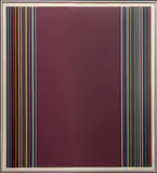 Untitled by Gene Davis, 1980, Screenprint in Colors, sold Jan 2024
