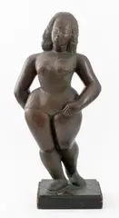 Untitled by Minna Harkavy, Bronze Woman Sculpture, sold Jan 2024
