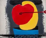 Untitled by Domenick Capobianco, Acrylic on Canvas, sold Jan 2024