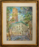 Untitled by Kamil Kubík, 1971, Pastel on Paper, sold Jan 2024