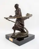 Hurricane by László Ispánky, Bronze Sculpture, sold Jan 2024