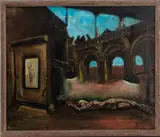 Untitled by William Ward Beecher, 1949, Oil on Canvas, sold Jan 2024