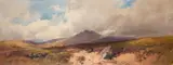 Untitled by Frederick John Widgery, Oil on canvas, sold Jan 2025