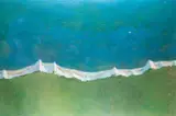 The White Cliffs - Oil by James Stewart, Oil on board -61 x, sold Jan 2025