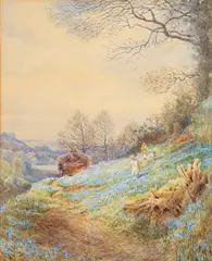 The Bell - Watercolour - 23 by Charles Robertson, Watercolour, offered Jan 2025