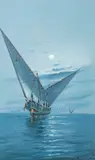 Untitled by Vincenzo d' Esposito, Gouache -45 x, sold Jan 2025