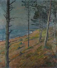 Untitled by Max Nathan, Oil on canvas -, sold Nov 2024