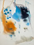 Untitled by Henry Hartley, Mixed media on canvas - Three measuring, sold Nov 2024
