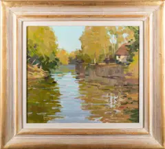 Untitled by John Bampfield, Oil on canvas -, sold Nov 2024