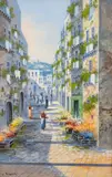 Untitled by Y. Gianni, watercolor, sold Nov 2024