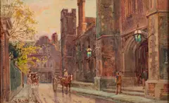 Untitled by William Matthison, watercolor, offered Nov 2024