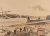 Untitled by Alec Wiles, 1947, watercolour, sold Nov 2024