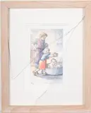 Untitled by Margaret Clarkson, pencil, sold Nov 2024