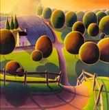 Untitled by Paul Corfield, oil, sold Nov 2024